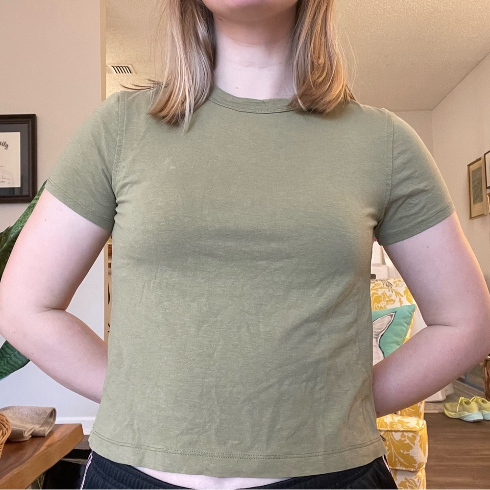 Green Lululemon Top